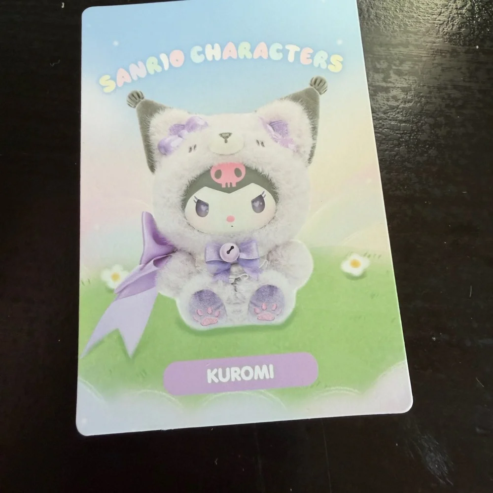 New Miniso Sanrio Surprise Fox Island Vinyl Face Kuromi Plushie - Picture 4 of 8